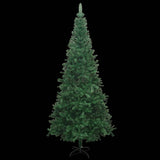 Artificial Pre-lit Christmas Tree L 240 cm Green - Side View