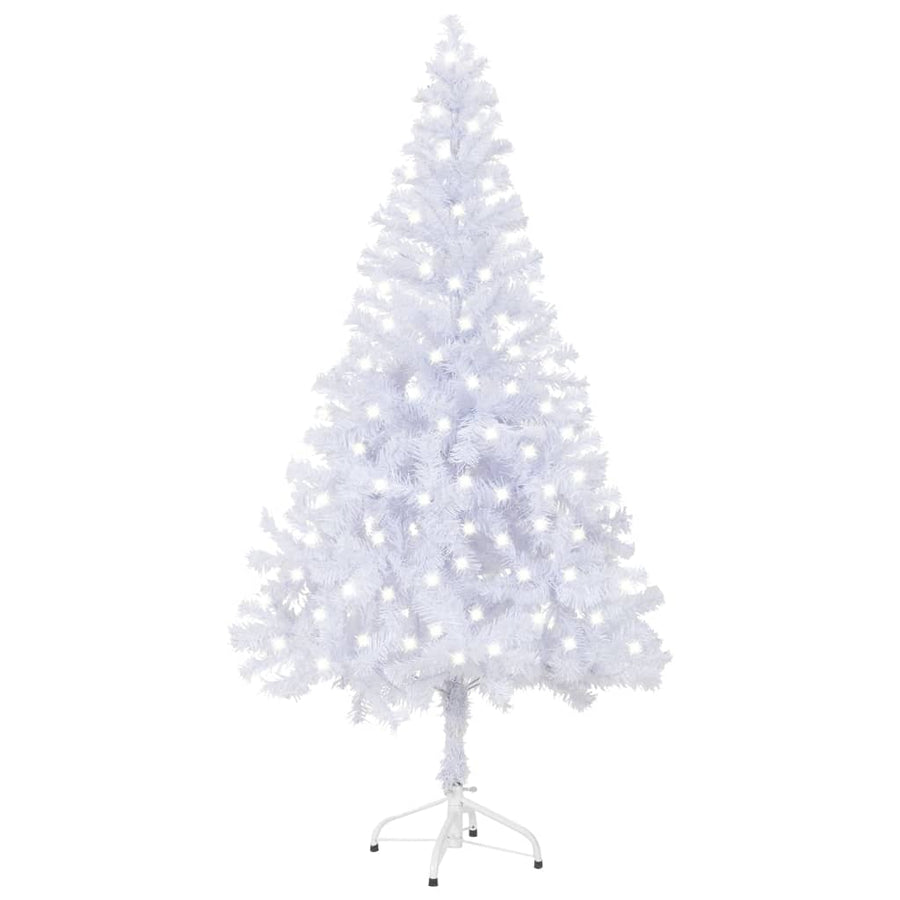 Artificial Pre-lit Christmas Tree with Stand 120cm 230 Branches
