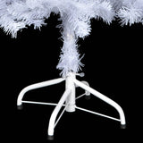 Artificial Pre-lit Christmas Tree with Stand 120 cm 230 Branches - 45-Degree Angle