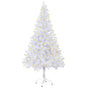 Artificial Pre-lit Christmas Tree with Stand 150cm 380 Branches