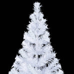 Artificial Pre-lit Christmas Tree with Stand 150cm 380 Branches