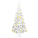 Artificial Pre-lit Christmas Tree L 240 cm White