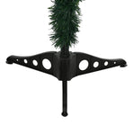 Frosted Pre-lit Christmas Tree with Pinecones 150 cm