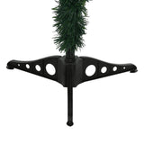 Frosted Pre-lit Christmas Tree with Pinecones 150 cm - 45-Degree Angle