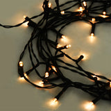 Artificial Pre-lit Christmas Tree with Thick Branches Green 120 cm - Side View