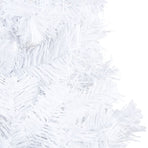 Artificial Pre-lit Christmas Tree Thick Branches White 120 cm