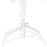 Artificial Pre-lit Christmas Tree with Thick Branches White 120 cm