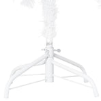 Artificial Pre-lit Christmas Tree Thick Branches White 210 cm