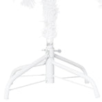 Artificial Pre-lit Christmas Tree Thick Branches White 240 cm