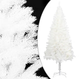 Artificial Pre-lit Christmas Tree White 150 cm - Front View