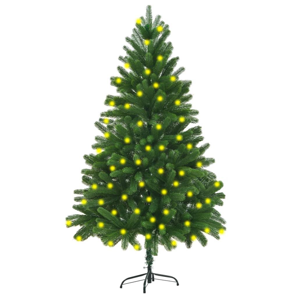 Artificial Pre-lit Christmas Tree 180 cm Green