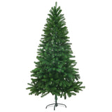 Artificial Pre-lit Christmas Tree 180 cm Green