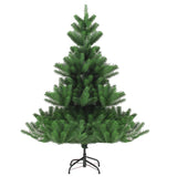 Nordmann Fir Artificial Pre-lit Christmas Tree Green 150 cm - Side View