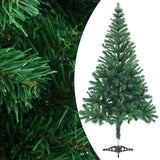Artificial Pre-lit Christmas Tree with Ball Set 120 cm 230 Branches - Front View