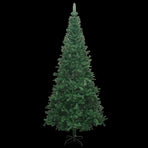 Artificial Pre-lit Christmas Tree with Ball Set L 240 cm Green