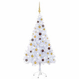 Artificial Pre-lit Christmas Tree with Ball Set 150 cm 380 Branches