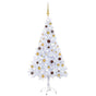 Artificial Pre-lit Christmas Tree with Ball Set 150 cm 380 Branches