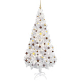 Artificial Pre-lit Christmas Tree with Ball Set 180 cm 620 Branches