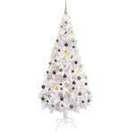 Artificial Pre-lit Christmas Tree Ball Set 180 cm 620 Branches