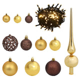Artificial Pre-lit Christmas Tree with Ball Set 180 cm 620 Branches
