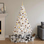Artificial Pre-lit Christmas Tree Ball Set 180 cm 620 Branches