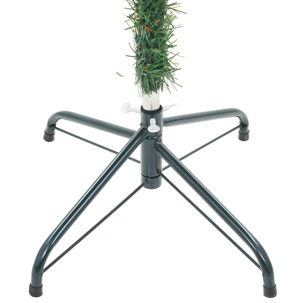 Artificial Pre-lit Christmas Tree with Ball Set&Pinecones 180 cm