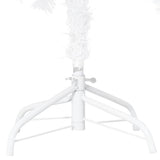 Artificial Pre-lit Christmas Tree with Ball Set White 210 cm PVC - Extra Image