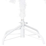 Artificial Pre-lit Christmas Tree with Ball Set White 240 cm - Extra Image
