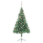Artificial Pre-lit Christmas Tree Ball Set 150 cm 380 Branches