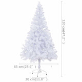 Artificial Pre-lit Christmas Tree with Ball Set 120 cm 230 Branches - Extra Image