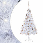 Artificial Pre-lit Christmas Tree Ball Set 150 cm 380 Branches