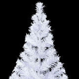 Artificial Pre-lit Christmas Tree with Ball Set 210 cm 910 Branches - Top-Down View