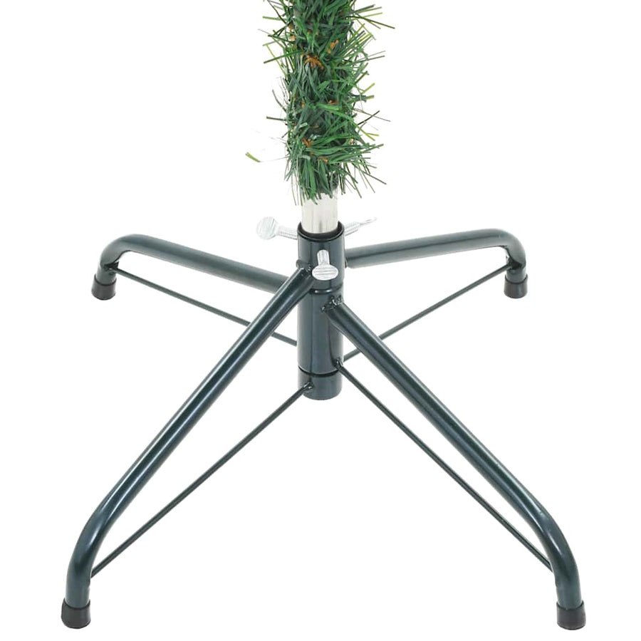 Artificial Pre-lit Christmas Tree with Ball Set Pinecones 180cm