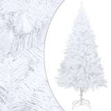 Artificial Pre-lit Christmas Tree with Ball Set White 120 cm PVC