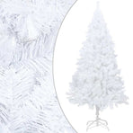Artificial Pre-lit Christmas Tree with Ball Set White 120cm PVC