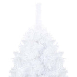 Artificial Pre-lit Christmas Tree with Ball Set White 150 cm PVC