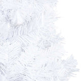 Artificial Pre-lit Christmas Tree with Ball Set White 210 cm PVC - Extra Image