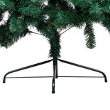 Artificial Half Pre-lit Christmas Tree with Ball Set Green 150 cm