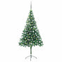 Artificial Pre-lit Christmas Tree with Ball Set 180 cm 564 Branches