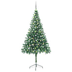 Artificial Pre-lit Christmas Tree Ball Set 210 cm 910 Branches
