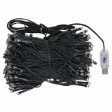 Artificial Pre-lit Christmas Tree with Ball Set White 150 cm PVC - Extra Image