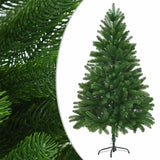 Artificial Pre-lit Christmas Tree with Ball Set 210 cm Green - Front View