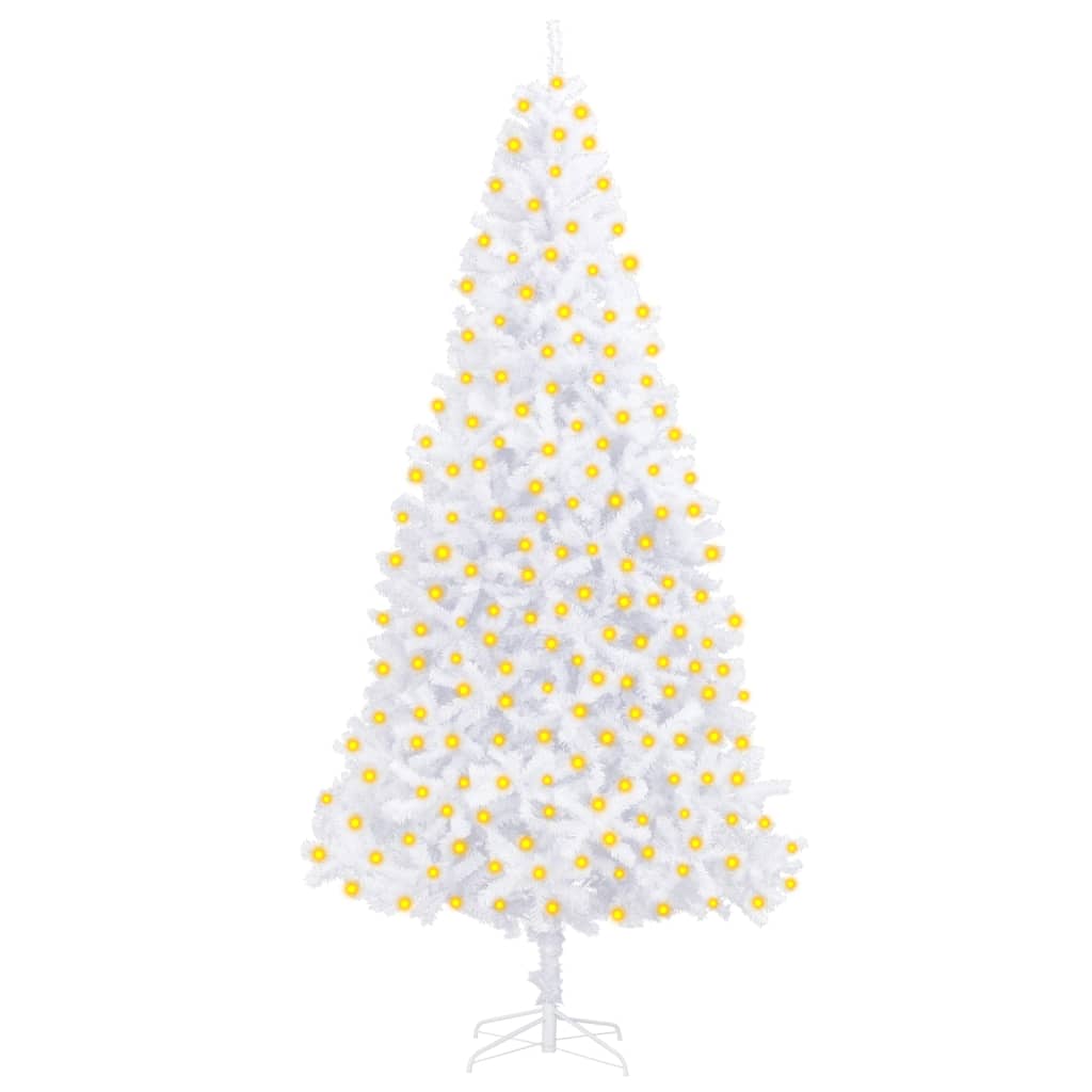 Artificial Pre-lit Christmas Tree 300 cm White