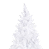 Artificial Pre-lit Christmas Tree 300 cm White - Side View