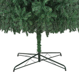 Artificial Pre-lit Christmas Tree 400 cm Green - Top-Down View