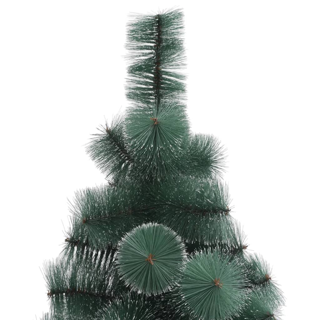 Artificial Pre-lit Christmas Tree with Stand Green 120 cm PET