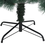 Artificial Pre-lit Christmas Tree with Stand Green 150 cm PET - 45-Degree Angle