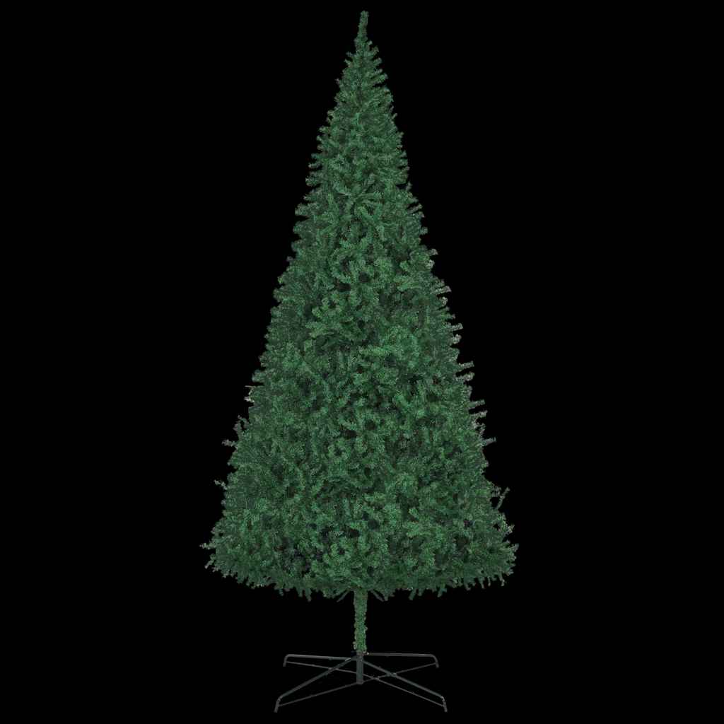 Artificial Pre-lit Christmas Tree with Ball Set LEDs 400 cm Green