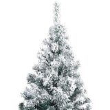 Artificial Christmas Tree LEDs&Ball Set&Flocked Snow Green 300 cm - Extra Image