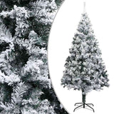 Artificial Christmas Tree LEDs&Ball Set&Flocked Snow Green 400cm